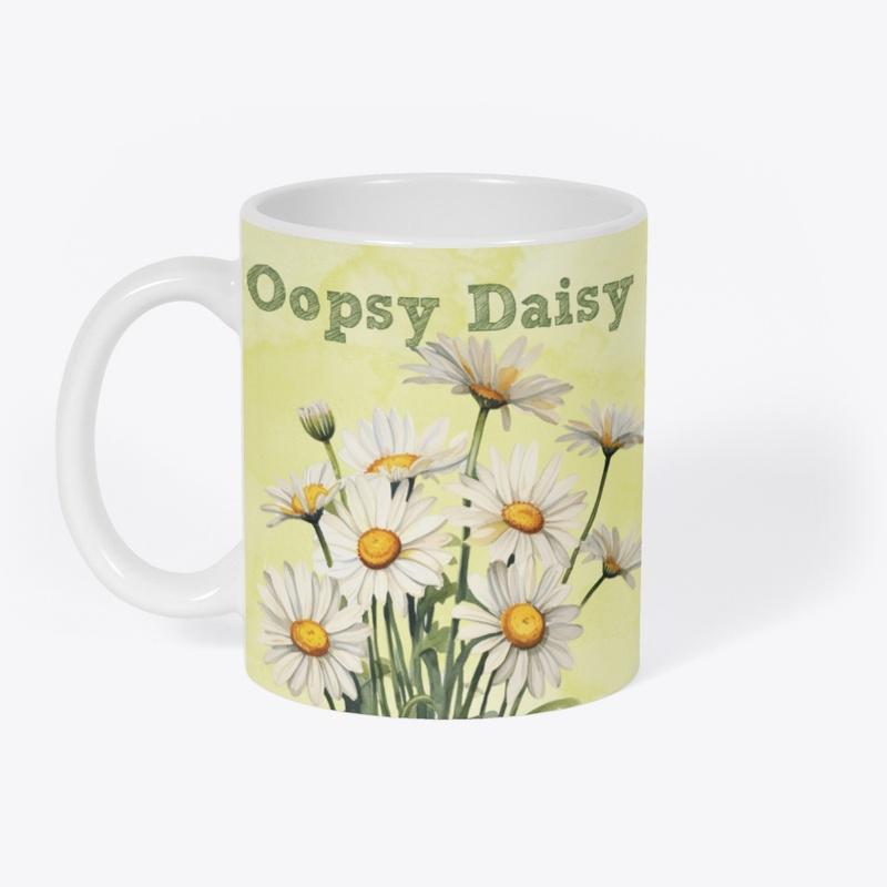 Yellow Oopsy Daisy Mug