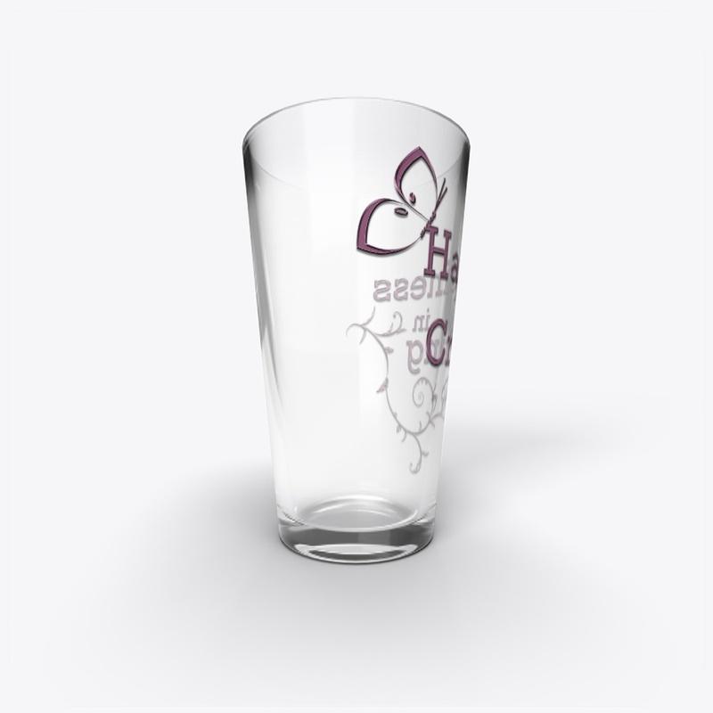 Happiness In Crafting Logo Glass